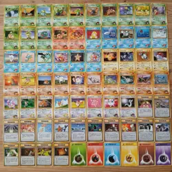 Pokemon Cards Old Back Gym Expansion 1st Normal Complete 70 Cards - Image 1