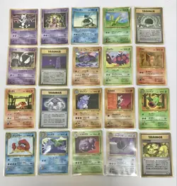 Pokemon Cards Old Back Expansion Sheet 20 Cards Bulk Sale A Collection - Image 1