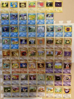 Pokemon Cards Old Back Bulk Sale Collection Trading Game - Image 1