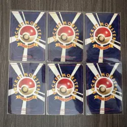Pokemon Cards Old Back Holo 6 Card Set Neo 1st Gold Silver New World - Image 2