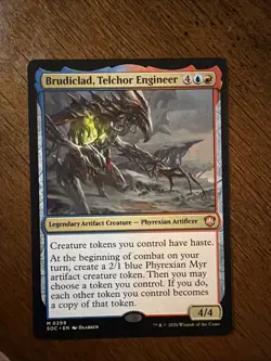 Brudiclad, Telchor Engineer Commander: Secrets of Strixhaven Regular - Image 1