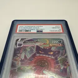 Pokemon Gengar VMAX Alternate Art Secret Rare Fusion Strike 271/264 PSA 10 - Image 4