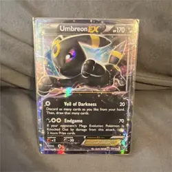 Pokemon TCG Umbreon EX Holo 55/124 Basic 170 HP Veil of Darkness Endgame - Image 1