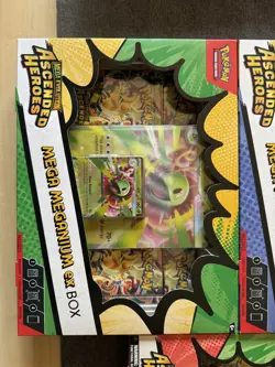 Pokemon Ascended Heroes Deluxe Pin, Mega Meganium & Mega Feraligatr bundle - NEW - Image 2
