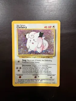 Pokemon TCG Clefairy Doll Base Set - Image 1