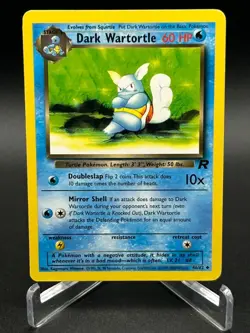 Pokemon TCG Dark Blastoise Wartortle Squirtle /82 Team Rocket Set Vintage LP/MP - Image 4