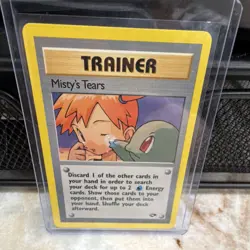 Pokemon Misty's Tears Uncommon Trainer Gym Challenge 118/132 Wizards 2000 - Image 1