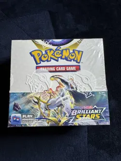 Pokemon Sword & Shield: Brilliant Stars Booster Box In Acrylic Case - Image 2