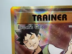 Brock's Grit - 107/108 - Secret Rare - XY Evolutions - Pokemon Card - MP - Image 2