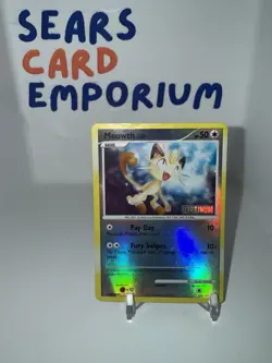 Meowth 106/146 Burger King Promos Holo Stamped Platinum Pokemon TCG 2008 MP - Image 1