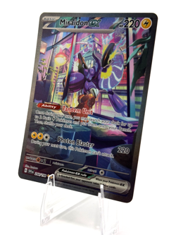 Pokemon Miraidon ex Special Illustration Rare Scarlet & Violet Base Set 244/198 - Image 2