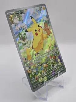 Pikachu 088 Sv: Scarlet & Violet Paldea Adventure Promo Full Art Pokemon NM - Image 3