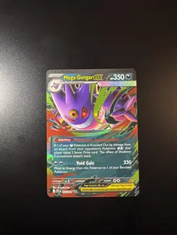 Pokemon TCG Mega Gengar EX 056/094 Double Rare Holo Phantasmal Flames - Image 1