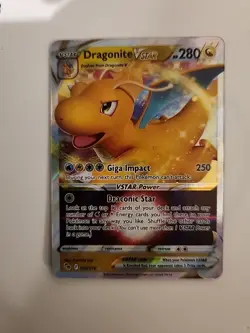 Pokemon Dragonite VStar 050/078 Full Art Holo Ultra Rare Mint/NM - Image 1