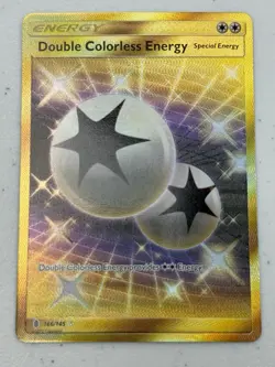 Pokemon TCG Double Colorless Energy Guardians Rising 166/145 Holo Secret Rare NM - Image 1