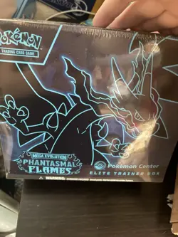 Pokemon TCG Phantasmal Flames Pokemon Center ETB Sealed (no rips) - Image 1