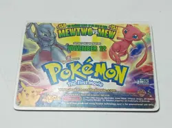 Pokemon Mewtwo Vs. Mew Movie Promo Rare Lenticular Flicker # 1 of 5 - Image 2
