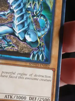 Yugioh Blue-Eyes White Dragon SDWD-EN002 Common 1st Edition NM - Image 3