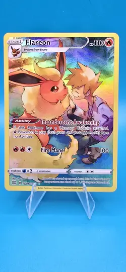 Flareon TG01/TG30 Holo Brilliant Stars Trainer Gallery Pokemon NM/M #3 - Image 1