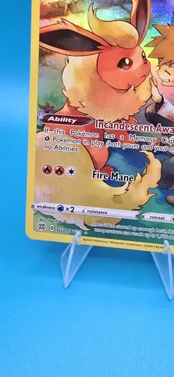 Flareon TG01/TG30 Holo Brilliant Stars Trainer Gallery Pokemon NM/M #3 - Image 5