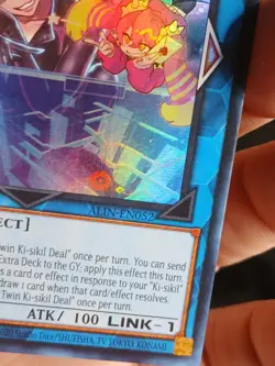 Yugioh! Evil Twin Ki-sikil Deal ALIN-EN052 Super Rare 1st Edition NM - Image 4