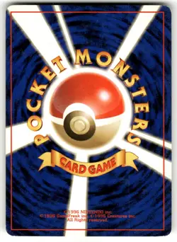 1997 Heavy Played Pokemon Dark Wartortle No. 008 Team Rocket Japanese - Image 2