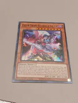 Yugioh Stampede - EvilTwins Ki-sikil & Lil-la - Super Rare - RA04-EN037 - Image 1