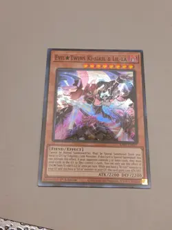 Yugioh Stampede - EvilTwins Ki-sikil & Lil-la - Super Rare - RA04-EN037 - Image 2