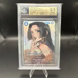 2023 ONE PIECE OP04-KINGDOMS OF INTRIGUE #078 BOA HANCOCK BGS 9.5 - Image 1