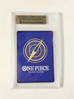 One Piece Gum-Gum Giant OP09-078 Alternate Alt Art Manga Event Beckett BGS 9.5 - Image 2