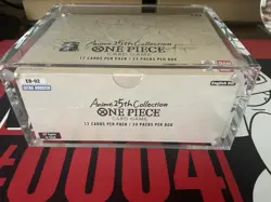One Piece EB-02 Anime 25th Collection Booster Box English Factory Sealed + Case - Image 2