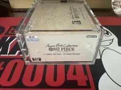One Piece EB-02 Anime 25th Collection Booster Box English Factory Sealed + Case - Image 3