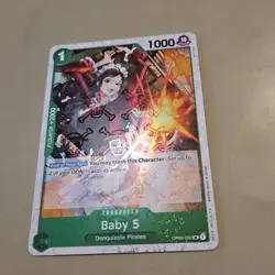 Baby 5 OP04-032 Jolly Roger Holo Foil PRB-01 Premium Booster English One Piece - Image 2