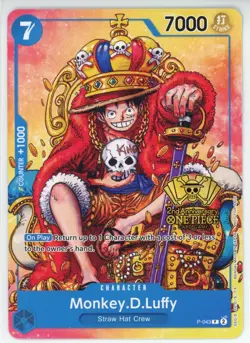 2024 One Piece Promo Monkey D Luffy 2nd Anniversary Tournament #P-043 - Image 1