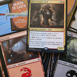 Commander Magic Deck MTG Cards = ALL 100 *The Scorpion God -1/-1 Counters Poison - Image 1