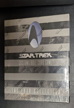 Decipher Star Trek CCG The Fajo Collection Factory Sealed 18 Card Expansion Set - Image 1