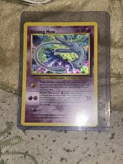 Pokemon TCG Shining Mew Custom Wotc Holo Vintage Card 🔥‼RARE🙌 - Image 1