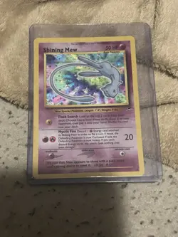 Pokemon TCG Shining Mew Custom Wotc Holo Vintage Card 🔥‼RARE🙌 - Image 2