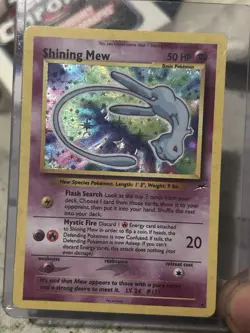 Pokemon TCG Shining Mew Custom Wotc Holo Vintage Card 🔥‼RARE🙌 - Image 3