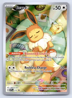 Pokemon Eevee - SV: Scarlet & Violet Promo Cards SVP Holo 173 NM - Image 1