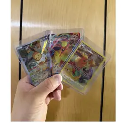 Pokemon TCG Eevee, Flareon VMAX, Flareon Holo Single Strike Card Lot (3) - Image 1