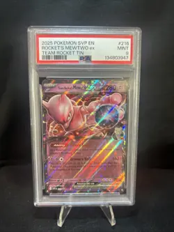 Team Rocket's Mewtwo ex 216 Sv: Scarlet & Violet Promo Cards Holo - Image 1