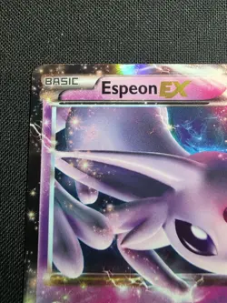 Espeon EX 52/122 XY Breakpoint Ultra Rare Holo Pokemon Card - Image 3