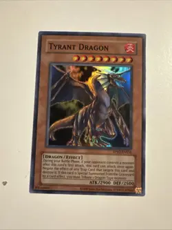 Yugioh! Tyrant Dragon RP02-EN056 Super Rare 2025 Reprint Unlimited NM - Image 1
