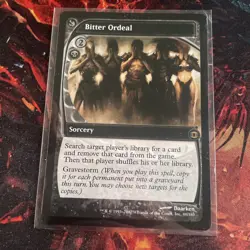 Mtg X1 Bitter Ordeal Future Sight Magic The Gathering - Image 1