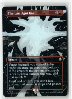 The Last Agni Kai (Borderless) R 314 Foil MTG TLA Magic - Image 1