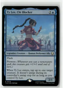Ty Lee, Chi Blocker R 76 Foil MTG TLA Magic - Image 1