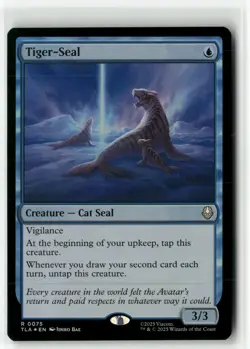 Tiger-Seal R 75 Foil MTG TLA Magic - Image 1