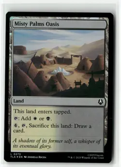 Misty Palms Oasis L 273 Foil MTG TLA Magic - Image 1