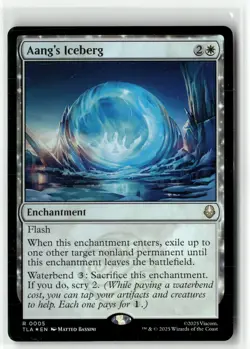 Aang's Iceberg R 5 Foil MTG TLA Magic - Image 1
